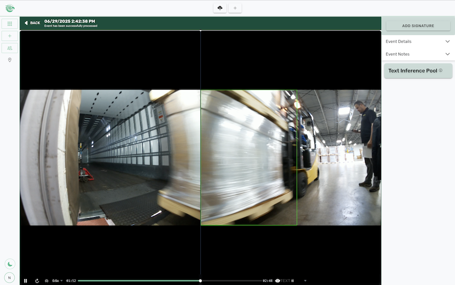 OSPR Dual Video Event Interface